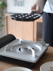 【Zhaozhao】กระทะขนมครก กระทะหลุม เบ้าขนมครก กระทะทาโกะยากิ เหล็กหล่อสีดำ 14 หลุม