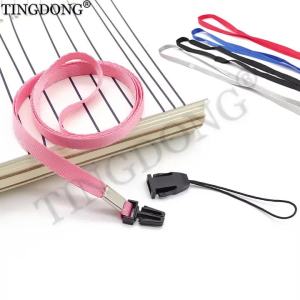 6PCS Hot Sale Polyester Lanyards Neck Strap for ID Badge Card Gym Key USB Mobile Phone Holder DIY Hang Rope Lariat