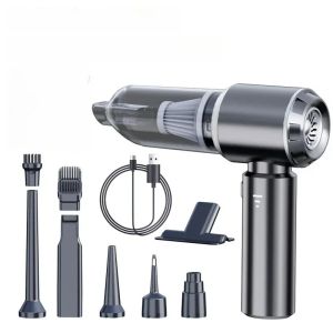 Brushless Motor Wireless Handheld Car Vacuum Cleaner High Power Portable Powerful Air Duster For Auto Household Cleaning
