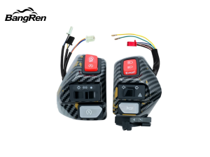 BangRen Switch Handle Switch With Hazard Light Switch For Aerox / MIO Sporty/MIO SOUL125/MIO 125