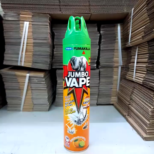 Xịt Muỗi JUMBO 2 Vòi Hương Cam Chanh 600ml