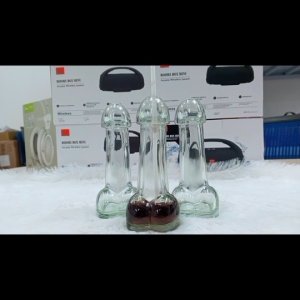 แก้วน้ําทรงกะจู๋ แก้ว Fancy แก้วน้ําดื่ม ขวดใส เป็นแก้วแท้ ไม่ใช่พลาสติก ดีไซน์สวย