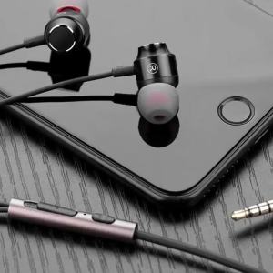 Metal Magnetic Design Type-C Wired Earphone Heavy Bass In-Ear Headphone for Samsung Earbuds Hifi Stereo Sports Headset Handsfree