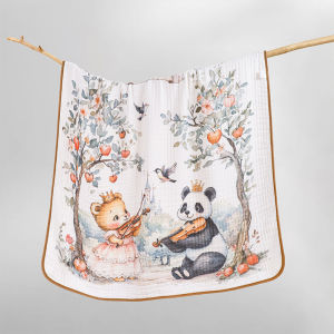 Pure Cotton Baby Bath Towel Six Layers Cotton Muslin Wrap Newborn Infant Blanket Childrens Blanket Soft Comfortable Lightweight