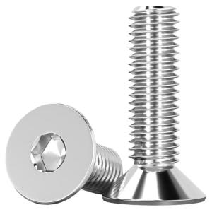 TIANZHUOJINSHU | 304 Stainless Steel Flat Head Hexagon Socket Cap Screws