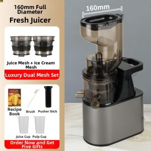 ZHUOLESHI | Automatic Orange Juice Extractor Pulp Separation Home Juicer