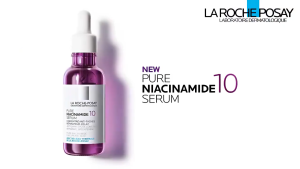 La Roche Posay 10% Pure Niacinamide Serum30ml-Lightens Dark Spots Brightens Skin Tone DullUnevenSkin