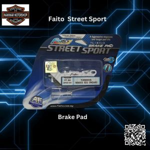 FAITO STREET SPORT BRAKE PAD FOR YAMAHA NMAX155 FRONT/REAR/R15/SNIPER(AUTO)/FINO VEGA(FI)/MIO115(FI)