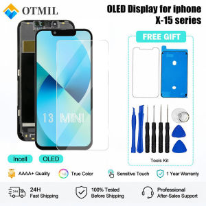 Incell Genuine OLED Display For Iphone X XR XS 11 12 13 14 15 Pro Max Touch Screen Digitizer For Iphone 12 13 Mini 14 Plus