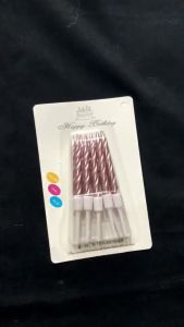 Lilin Ulir Metalic & Lilin Ulang Tahun