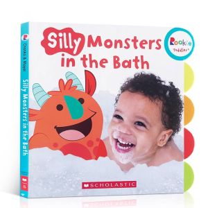Silly Monsters in the Bath (Rookie Toddler) Board book by Marisa Wallin Scholastic Original English books