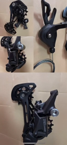 SENSAN Deore Groupset 10/11/12 Speed RD M4100 M5100 M6100 Rear Derailleur 10 Speed Shifter For MTB