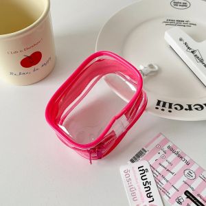 INS สไตล์ Gashapon ตุ๊กตาโปร่งใสกระเป๋าอะนิเมะที่เกี่ยวข้องสินค้าจอแสดงผลกระเป๋า PVC การ์ตูนตุ๊กตากระเป๋าเป้สะพายหลังผู้ถือจี้