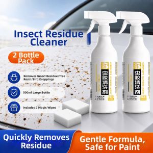 Insect Residue Bird Droppings Car Cleaner Eco-friendly Non-scratch