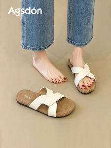 Agsdon | Easy-Wear Cross-Design Summer Flat Sandals