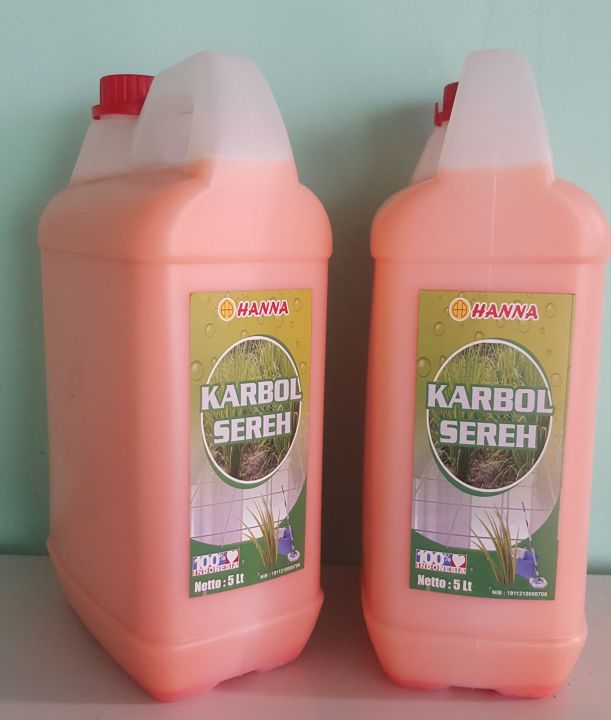 Promo Karbol Sereh 5 Liter Pembersih Lantai Dan Kamar Mandi