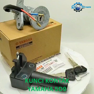 KUNCI KONTAK KEYSET YAMAHA 5D9 VEGA ZR VEGA RR PLUS KONCI JOK 1 SET KUALITAS ORIGINAL YAMAHA YGP
