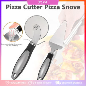 2Pcs Stainless Steel Pizza Cutter Cake Bread Pies Pizza Knife Pastry Dough Household Kitchen Wheels Cooking Tools