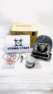 BLOCK PISTON SET BEAT FI ESP BEAT POP BEAT STREET SCOOPY FI ESP VARIO 110 FI ESP KODE K44 STATER HALUS TAHUN 2015 SAMPAI 2019 BLOK CYLINDER SEHER BORING COMP BARU ORI HONDA BERGARANSI