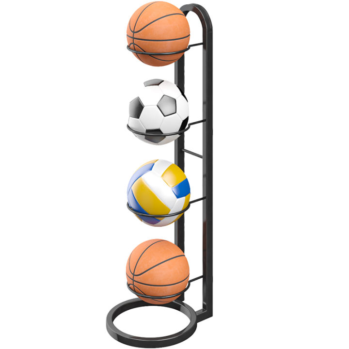 ROYALSTAR | Folding Ball Storage Rack for Home Indoor Sports Equipment ...