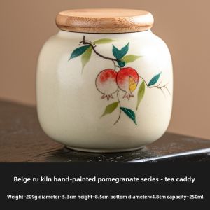 JISU | Elegant Celadon Tea Storage Small Moisture-Proof Sealable Caddy
