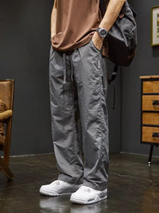 Summer Breathable Thin Ice Silk Casual and Sport Pants