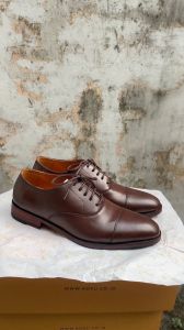 Alex Brown - Sepatu Kulit Formal Cap Toe Oxford Pantofel