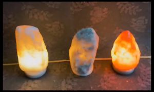 NATURAL SALT LAMP3/5 KG (HIMALAYAN ROCK SALT LAMP)