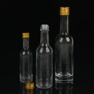 50ml100ml150ml Glass Wine Bottle Empty Whisky Glass Liquor Bottle For Alcohol & Perfume Glass Container Mini Whisky Glass