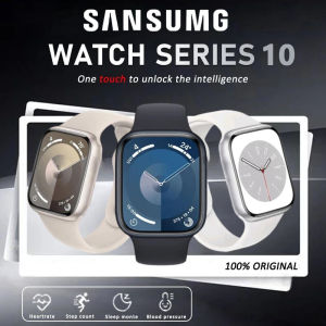 【✅Peringkat pertama】Sansumg WATCH10 Pro Max Smartwatch 2.3" HD NFC IP68 baru Touch Screen Bluetooth Call Custom Wallpaper Jam Tangan Pria Heart Rate Monitor Blood Oxygen Monitoring Jam Tangan Wanita Waterproof Sport Watch Jam Pintar Smartwatch Wanita Pria