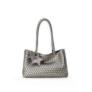 ECODAY | Original Design Spring and Summer New Horizontal Weave Tote Bag
