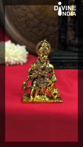 Mix Metal hanuman Murugan & Shivling Statue For Car House & Alter Random Color