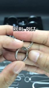 KALUNG RANTAI TITANIUM LIONTIN CINCIN PRIA WANITA ANTI KARAT TERBARU TERMURAH BERGARANSI