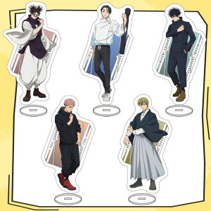 Bandai | Anime Jujutsu Kaisen Itadori Yuji Fushiguro Megumi Okkotsu Yuta Zenin Naoya Choso 15cm Acrylic Stand Desktop Ornament Gift