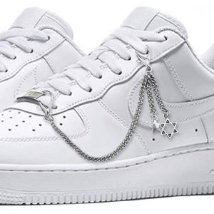 Punk Style Casual Shoe Accessories Chain Shoe Buckle Pendant Decorative Accessories for Sports Shoes New Arrival