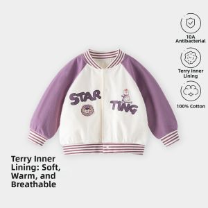 TONGLIANCHUXIN | Chic Cotton Baby Blazer Jacket for Spring and Autumn