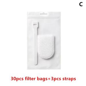 【S】10/20/30/50/100 Pcs Universal Faucet Filter Cotton Anti-splash Thickened Faucet Filter With T-strap Tap Water Filter Bag