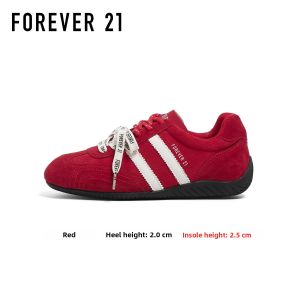 Forever21 | Thick Sole Leopard Print Sporty Trainers Increased Height 2026 Spring Fashion Shoes