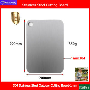 Bossbelle-Pure Titanium Cutting Board Outdoor Home Rolling Cutting Board-3110