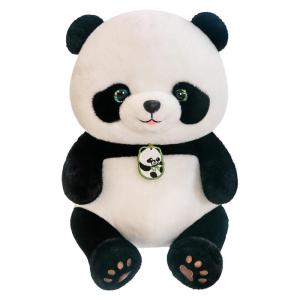 QIAOSHANG | Cute Panda Plush Toy for Childrens Birthday Gift