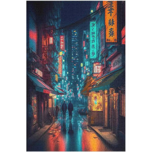 Tokyo Japan Jigsaw Puzzle 500/1000/1200/2000PCS Paper Puzzle for Bedroom Gameroom Livingroom Decor Holiday Birthday Gift
