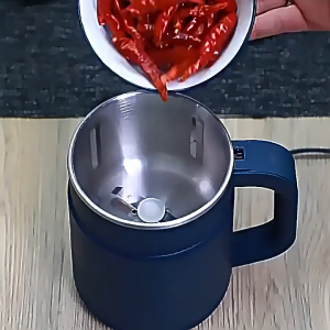 TT HAPPY 500ML Electric Grinder 150W Strong Power Powder Machine For Beans Nuts Seeds Grain Crushing Food Blender 电动磨粉机