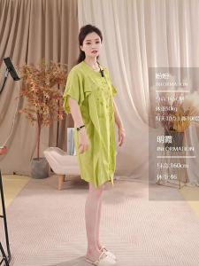Summer Lace Splicing Batwing Sleeve Dress