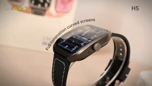 LAXASFIT H5 Smart Watch Curved Screen With Full Touch Screen 1.85inch screen Dynamic island multi function