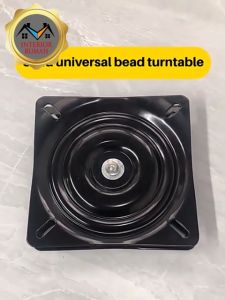 Kolaher Ring Meja 6 8 10 Inch Etalase Kursi Putar Besi Hitam Kursi Display Besi