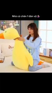 Gấu Bông Vịt - Gối Ôm Hình Vịt Cao Cấp