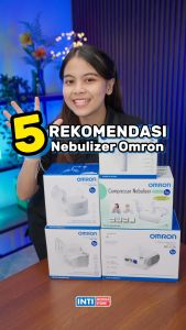 OMRON - Nebulizer Compressor NE C28 C101 C106 C301 C801 NE U100 | Alat Terapi Uap Pernafasan Batuk Pilek Bayi Anak & Dewasa