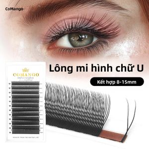 CoMango U YY Lashes Tự Nhiên Tổng Hợp Lông Mi Nối Dài 8-15mm Handmade Khối Lượng Crisscross Trang Điểm Lông Mi Cho Các Tiệm Làm Đẹp