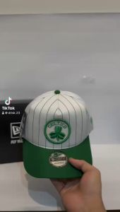 Topi Baseball Pria Cap Celtics Dodgers Pinstripe Salur 2 Warna Full Tag Banglades