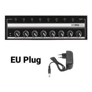 kebidumei | HA800 Headphone Amplifier 8 Channel Ultra-Compact Stereo Audio Amplifier Earphone Amplifier for Music Mixer Recording